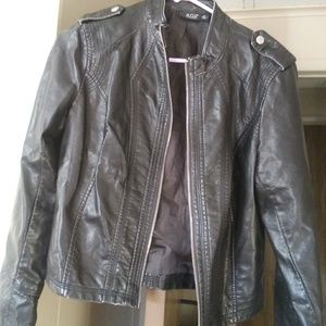 Gorgeous faux leather jacket